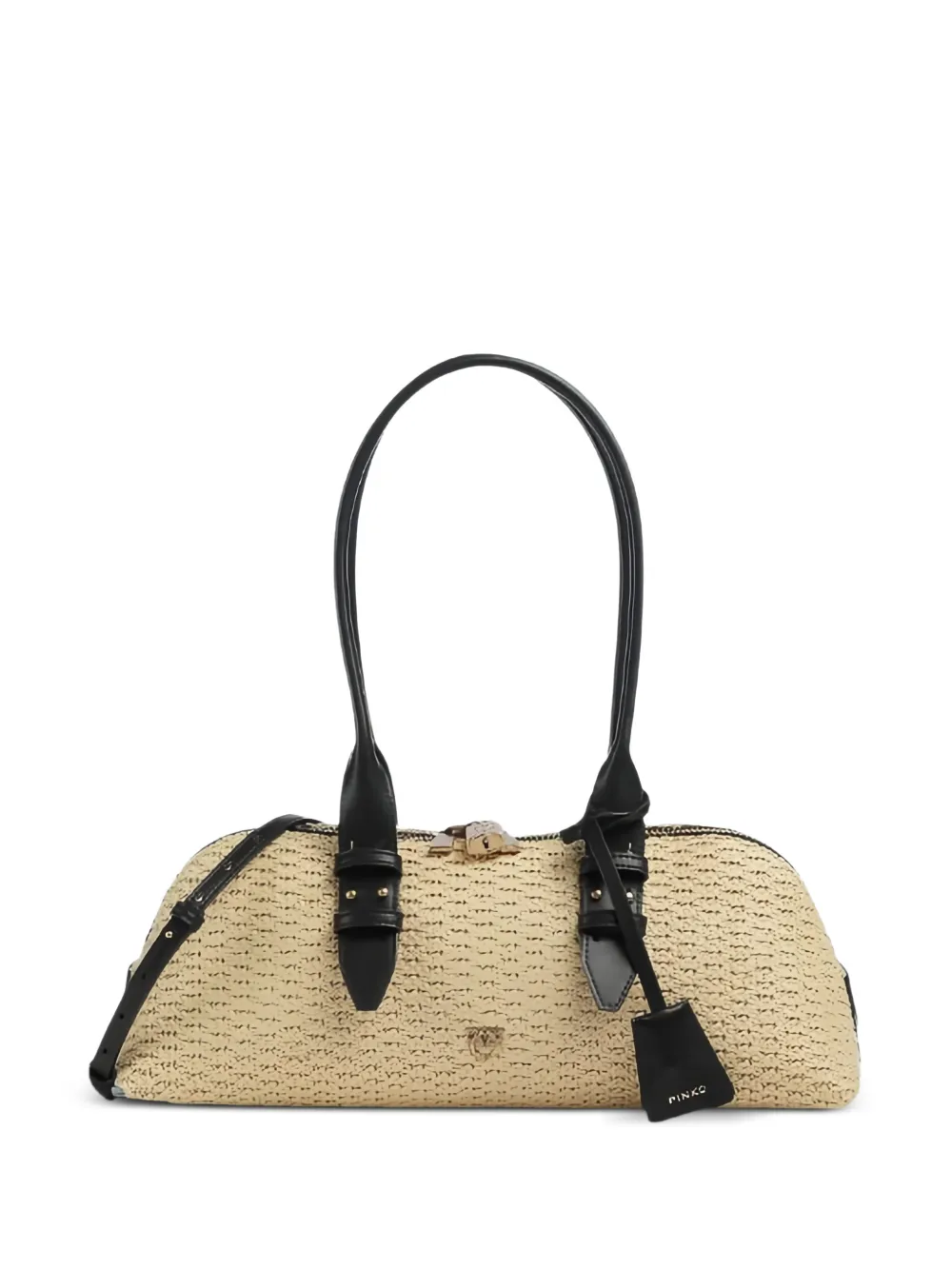 PINKO logo-detail shoulder bag - Toni neutri