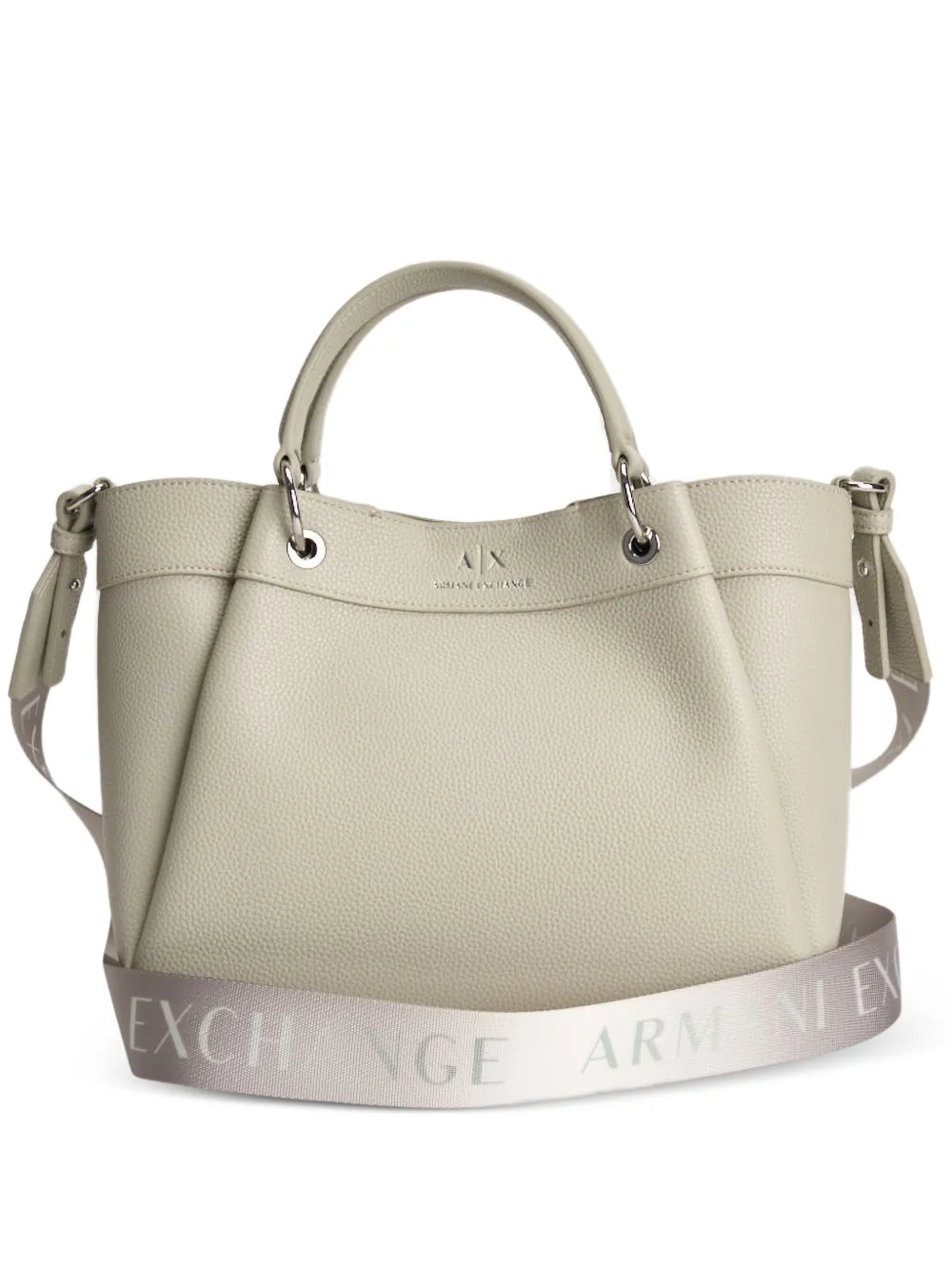 Armani Exchange logo-detail tote bag - Toni neutri