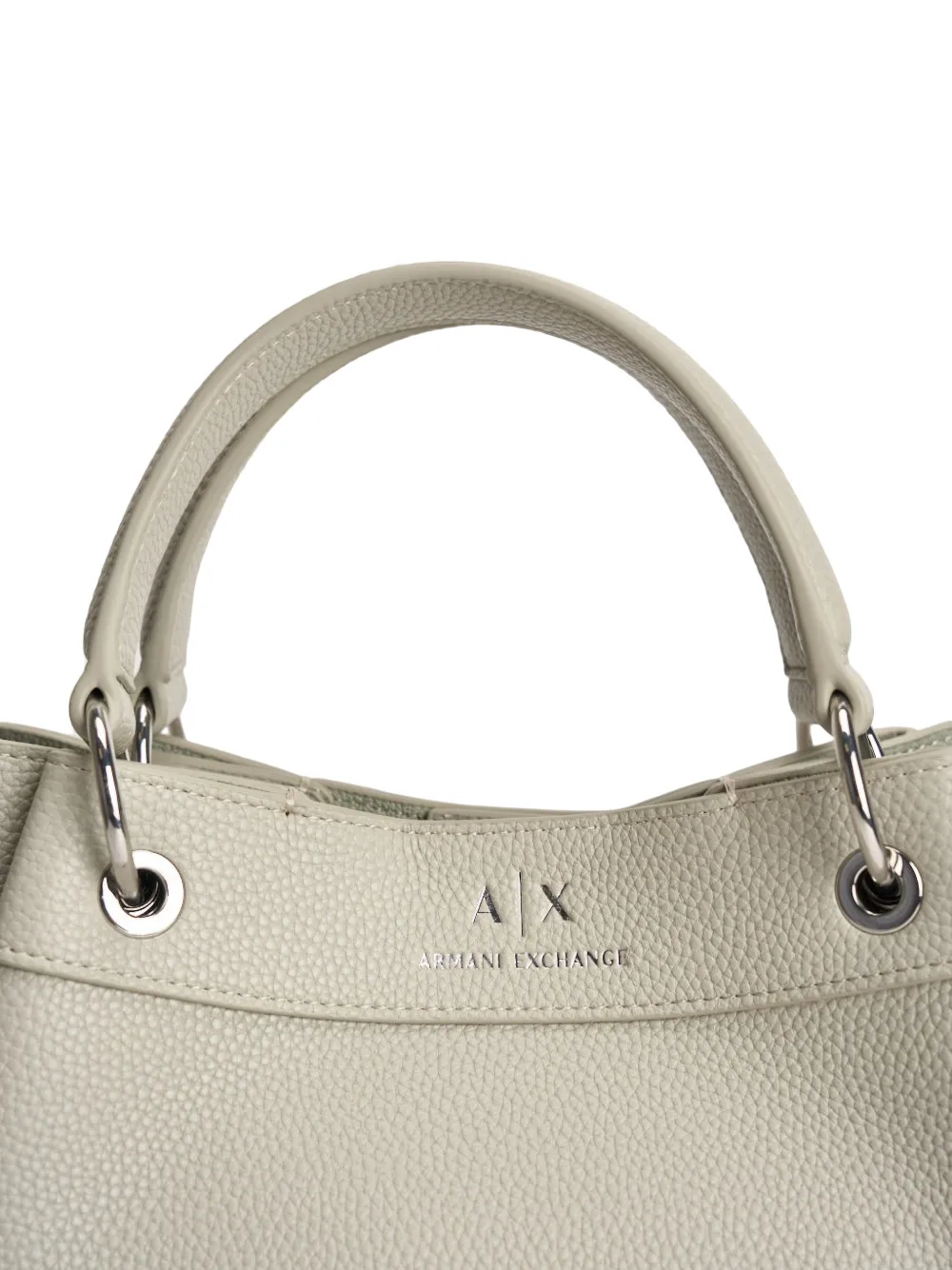 Armani Exchange Shopper met logo Beige