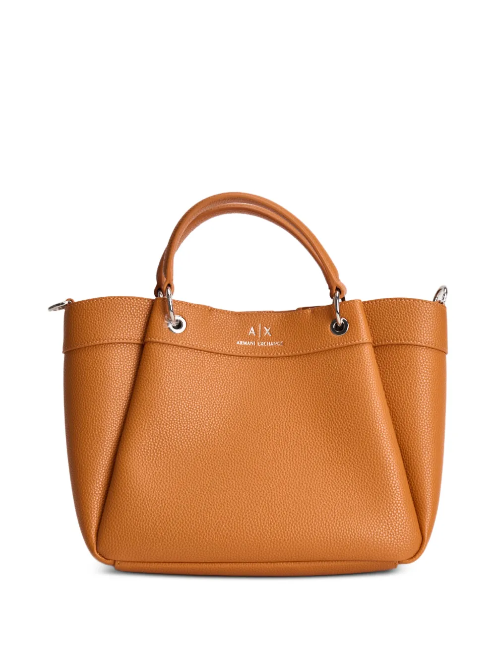 Armani Exchange Borsa a spalla con manico - Arancione