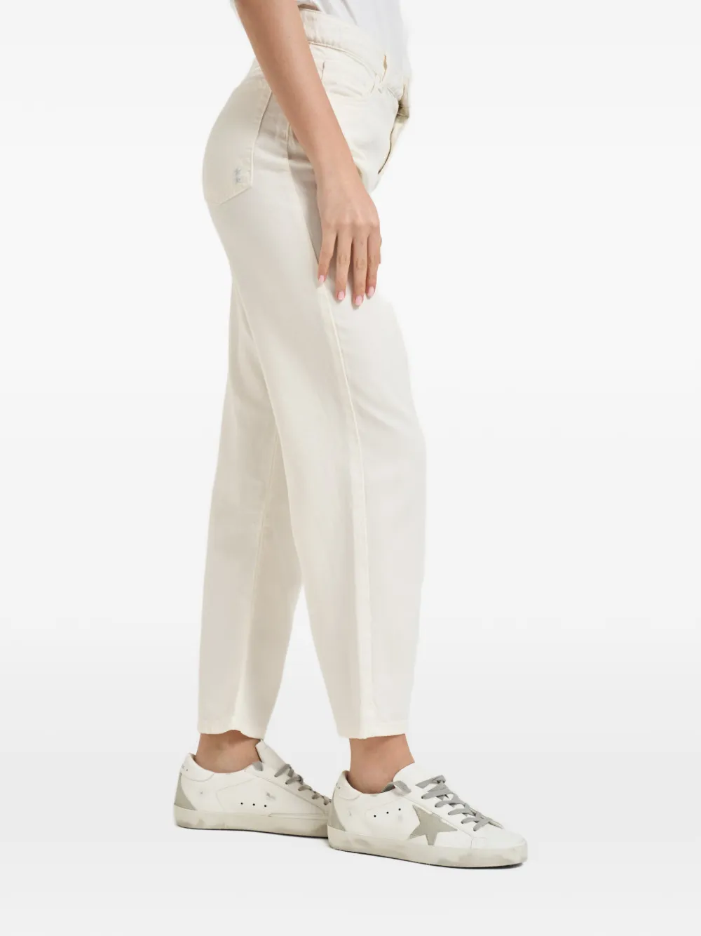 ICON DENIM Cropped jeans Wit