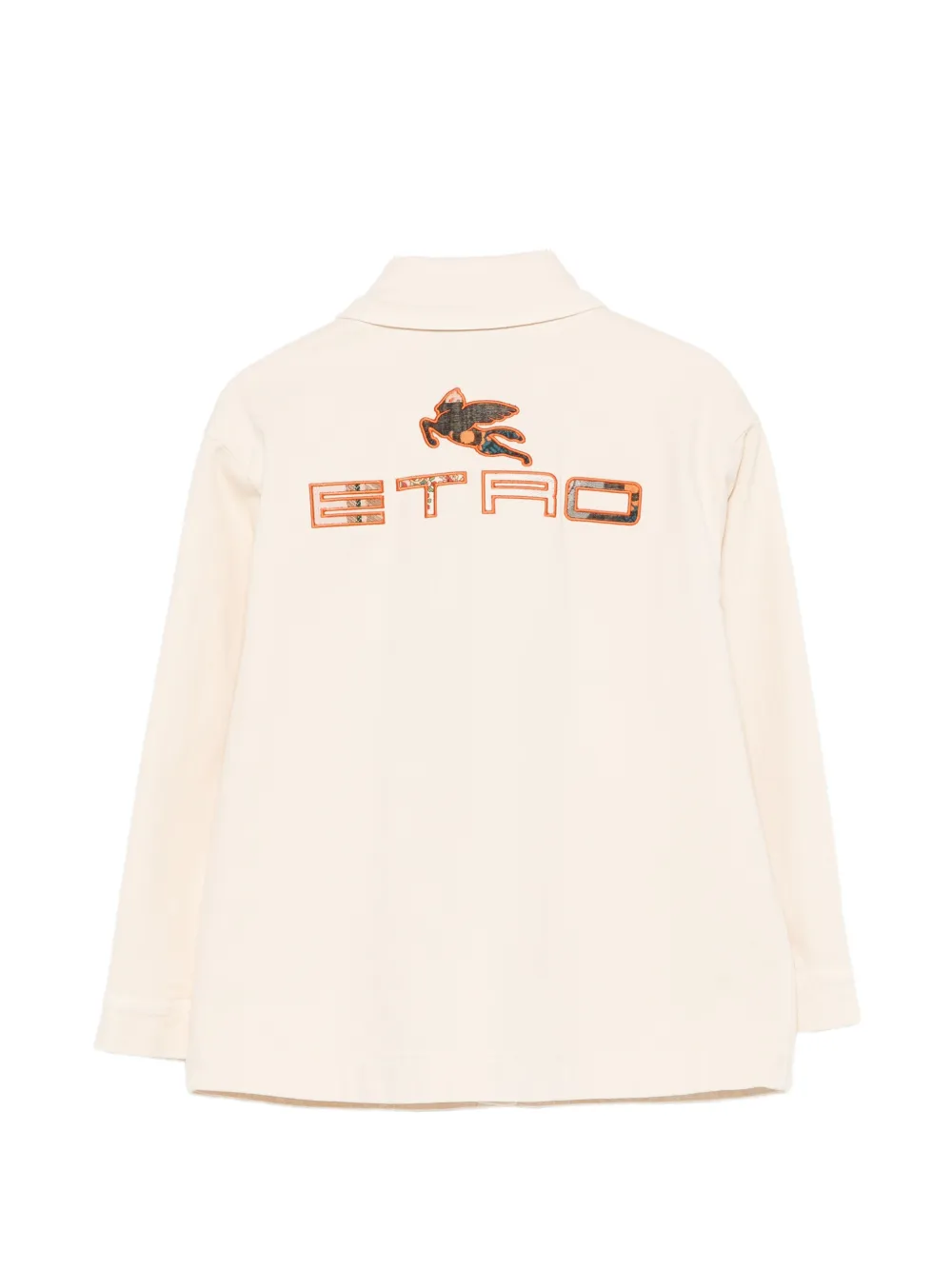 ETRO KIDS Jack met pegasus-borduurwerk Beige