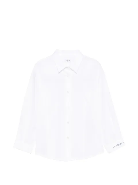 Il Gufo logo-embroidered shirt