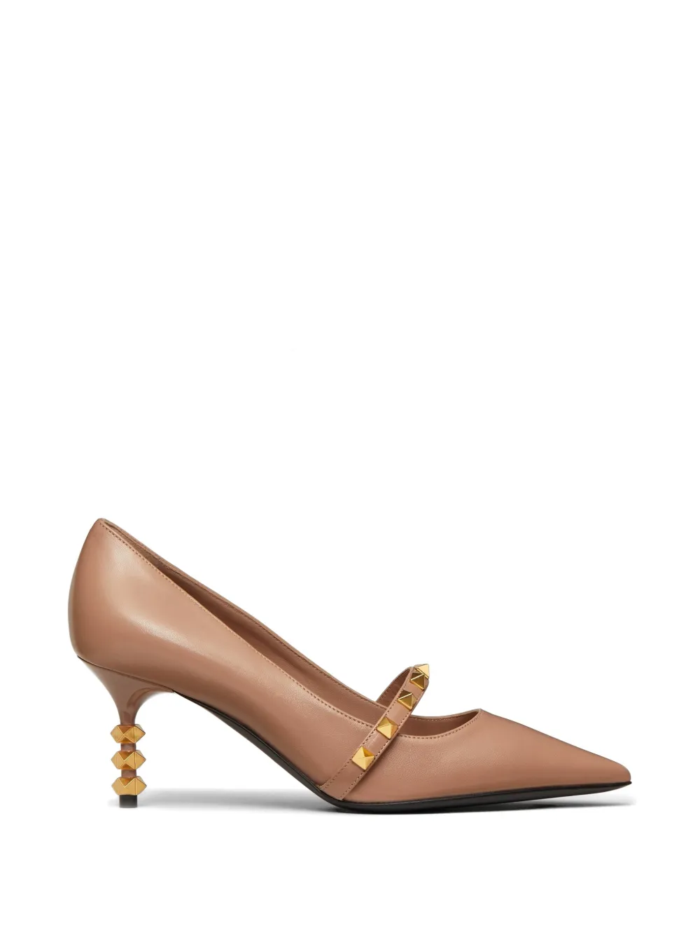 Valentino Garavani Rockstud pumps 70 mm Beige