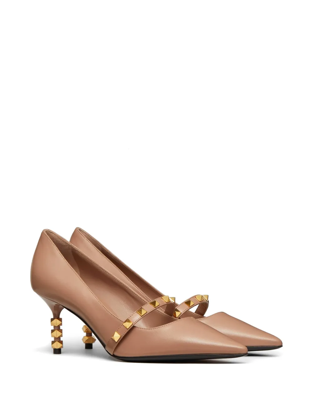 Valentino Garavani Rockstud pumps 70 mm Beige