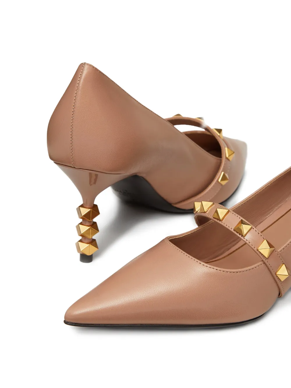 Valentino Garavani Rockstud pumps 70 mm Beige