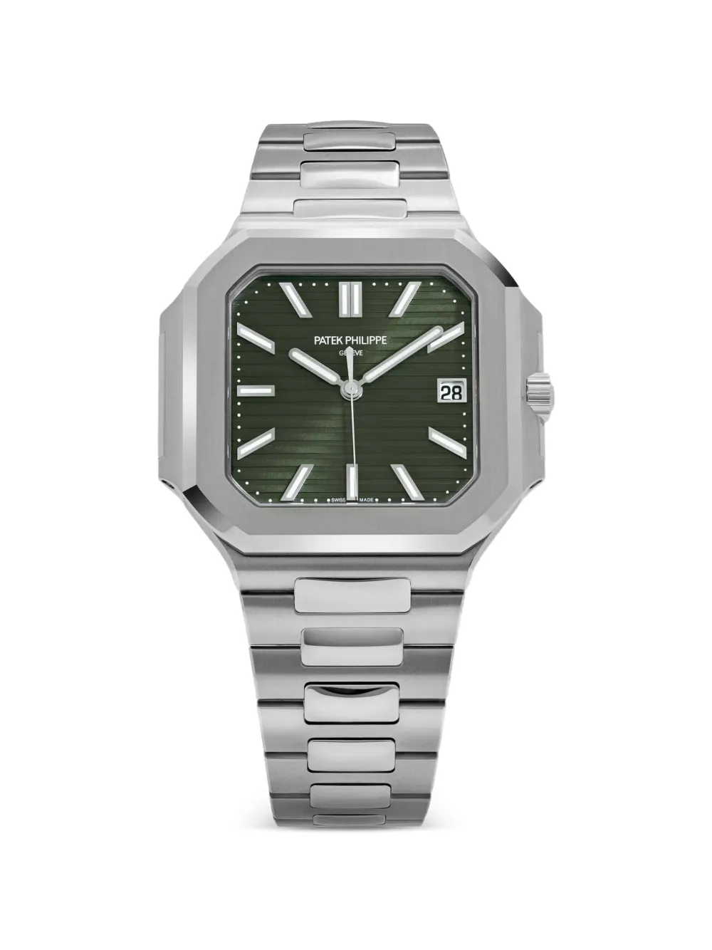 Patek Philippe Pre-Owned 2025 unworn Cubitus 5821/1A-001 45mm watch - Verde
