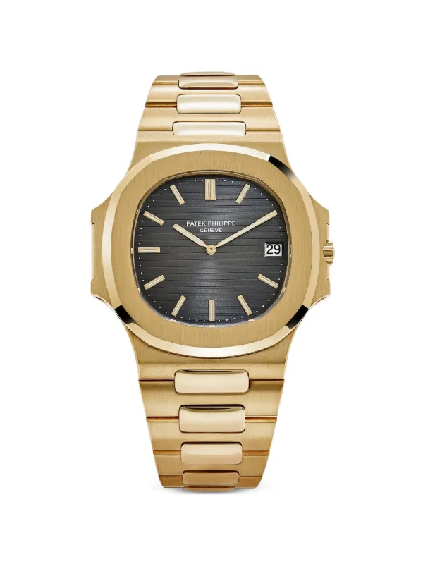 Patek Philippe Pre-owned Nautilus 3700/11J 40mm Watch in Black