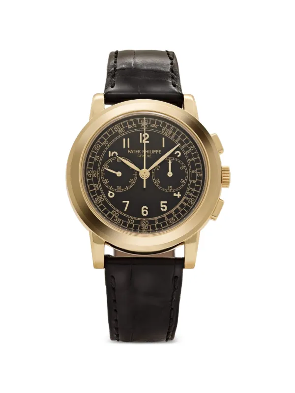 Patek Philippe Pre-owned 2008 Complications 5070J-001 42mm Watch in Black
