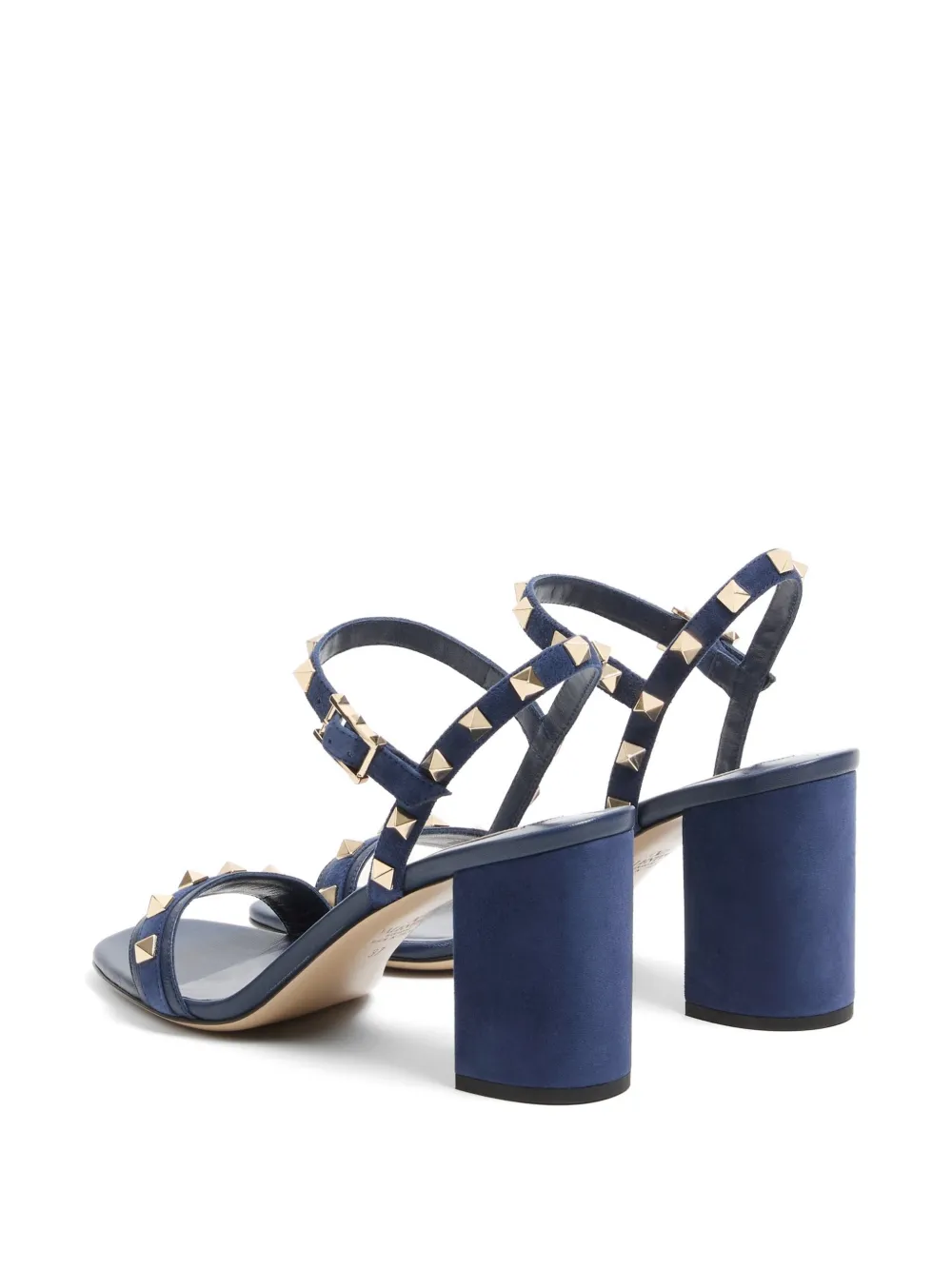 Valentino Garavani Rockstud sandalen met bandje Blauw