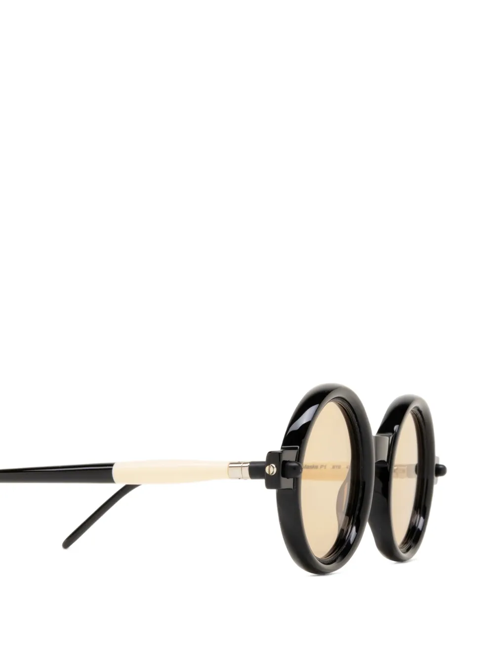 Kuboraum Maske P1 zonnebril met rond montuur Zwart