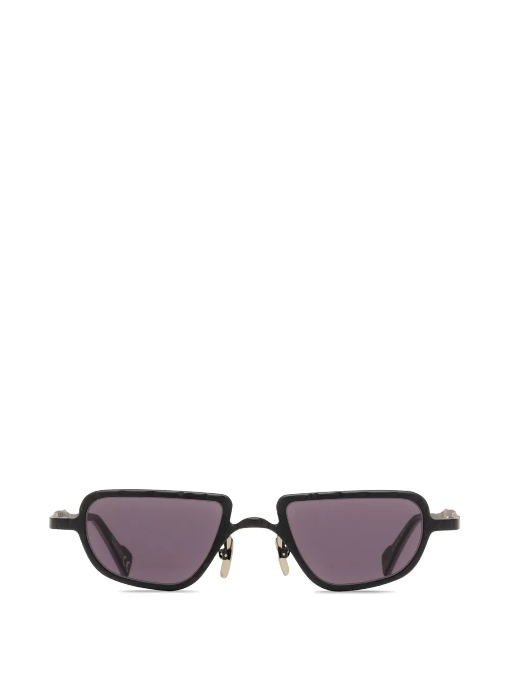 Kuboraum Z28 geometric-frame sunglasses - Nero