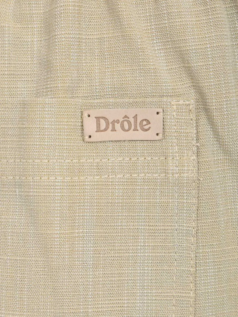 Drôle De Monsieur Elastische broek Beige