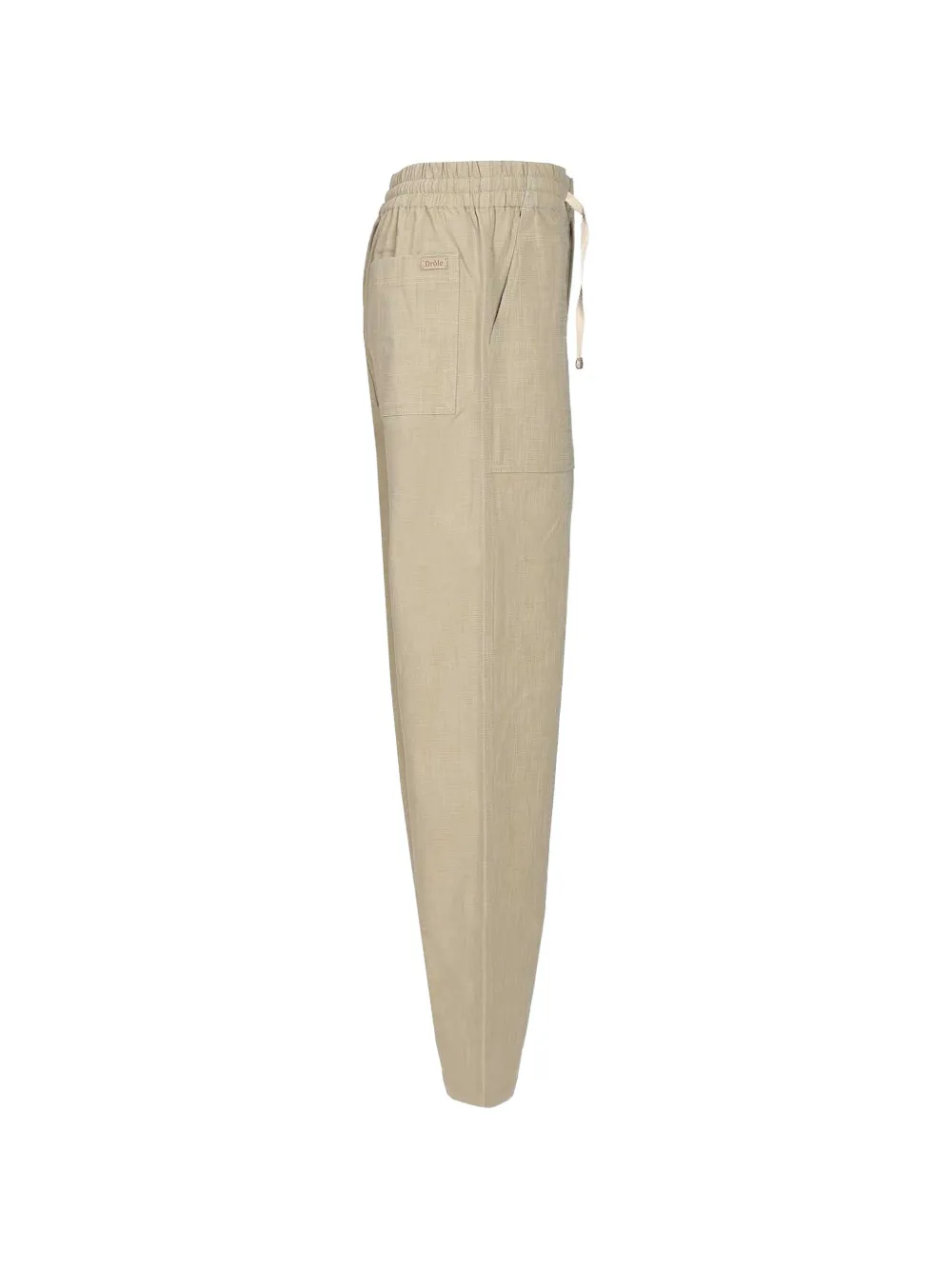 Drôle De Monsieur Elastische broek Beige