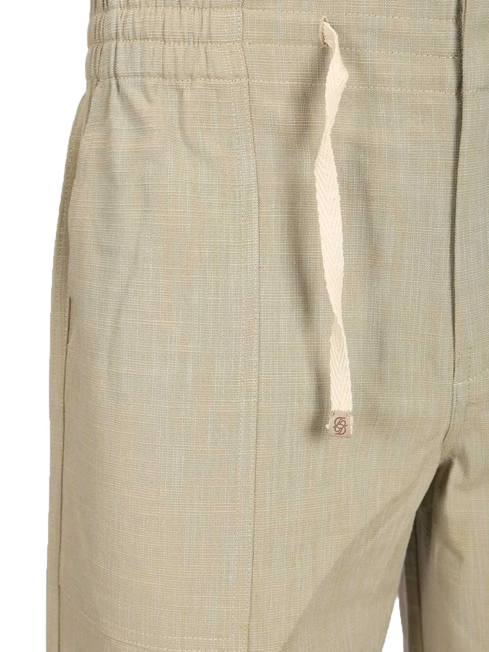 Drôle De Monsieur Elastische broek Beige