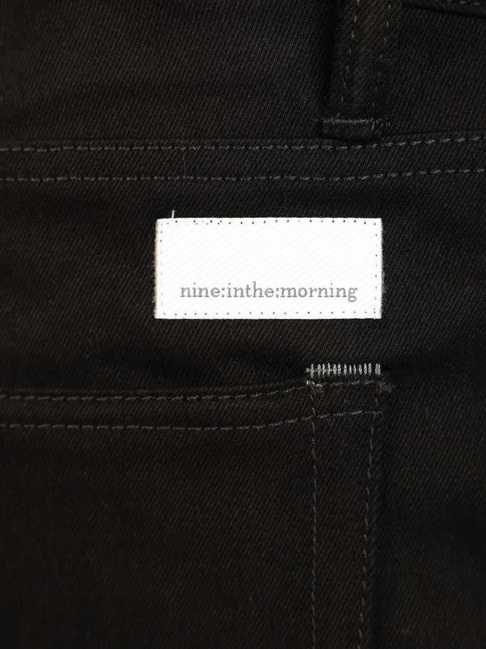 Nine In The Morning Straight jeans Zwart