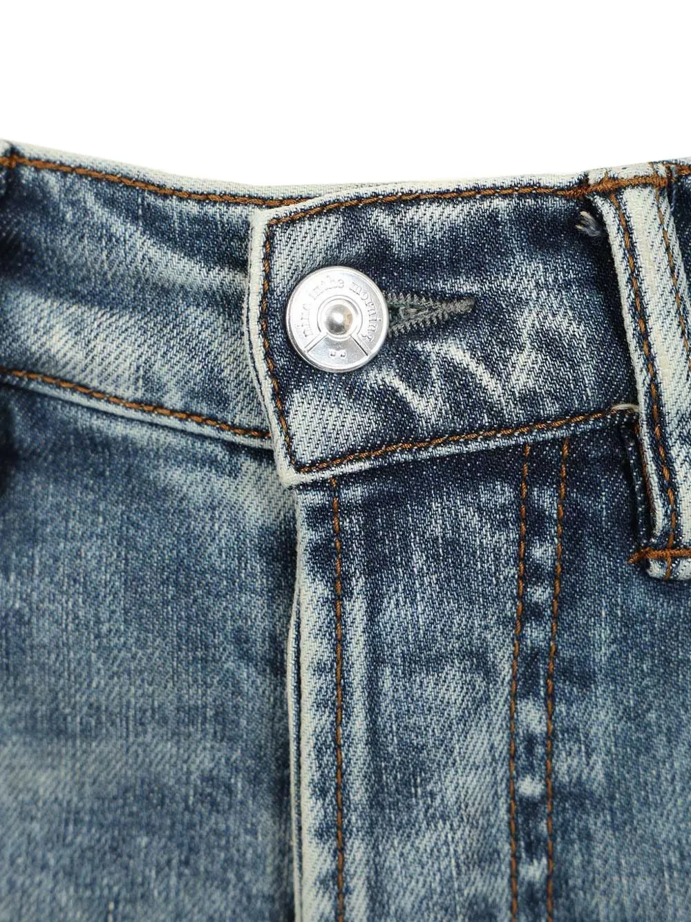 Nine In The Morning Rock skinny jeans Blauw