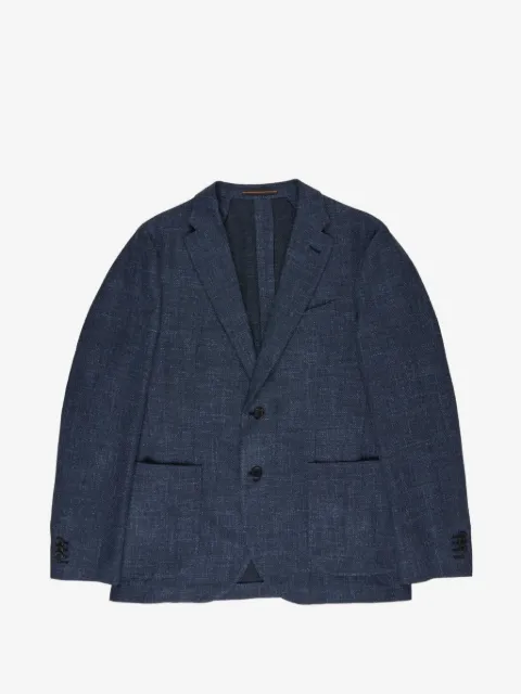 slowear mélange-effect blazer