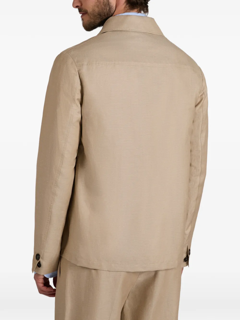 slowear Jack met knopen Beige