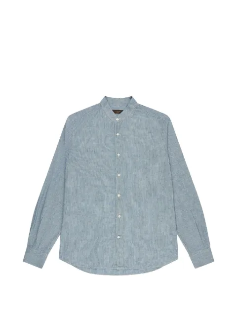 slowear band-collar shirt