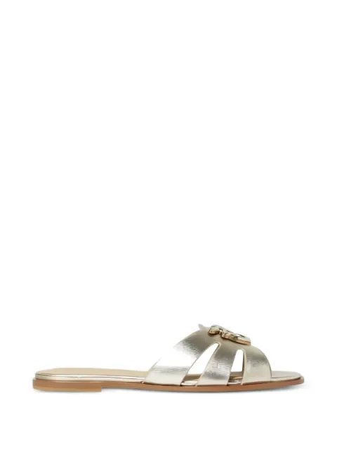 PINKO Milly leather flat sandals