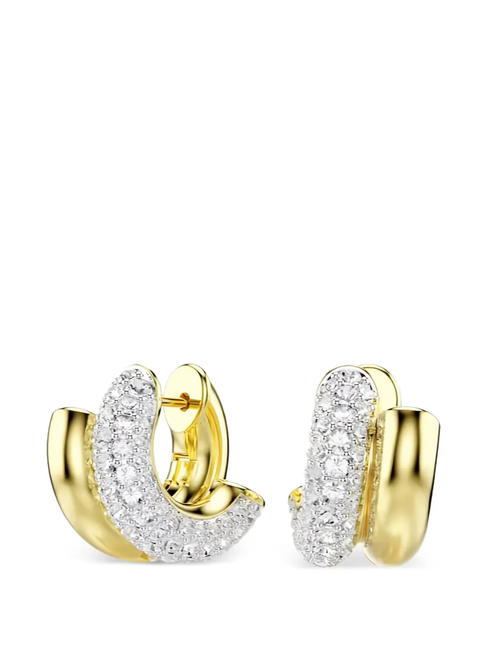 Swarovski Dextera hoop earrings - Gold