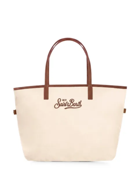 MC2 Saint Barth Saint Barth logo-embroidered tote bag