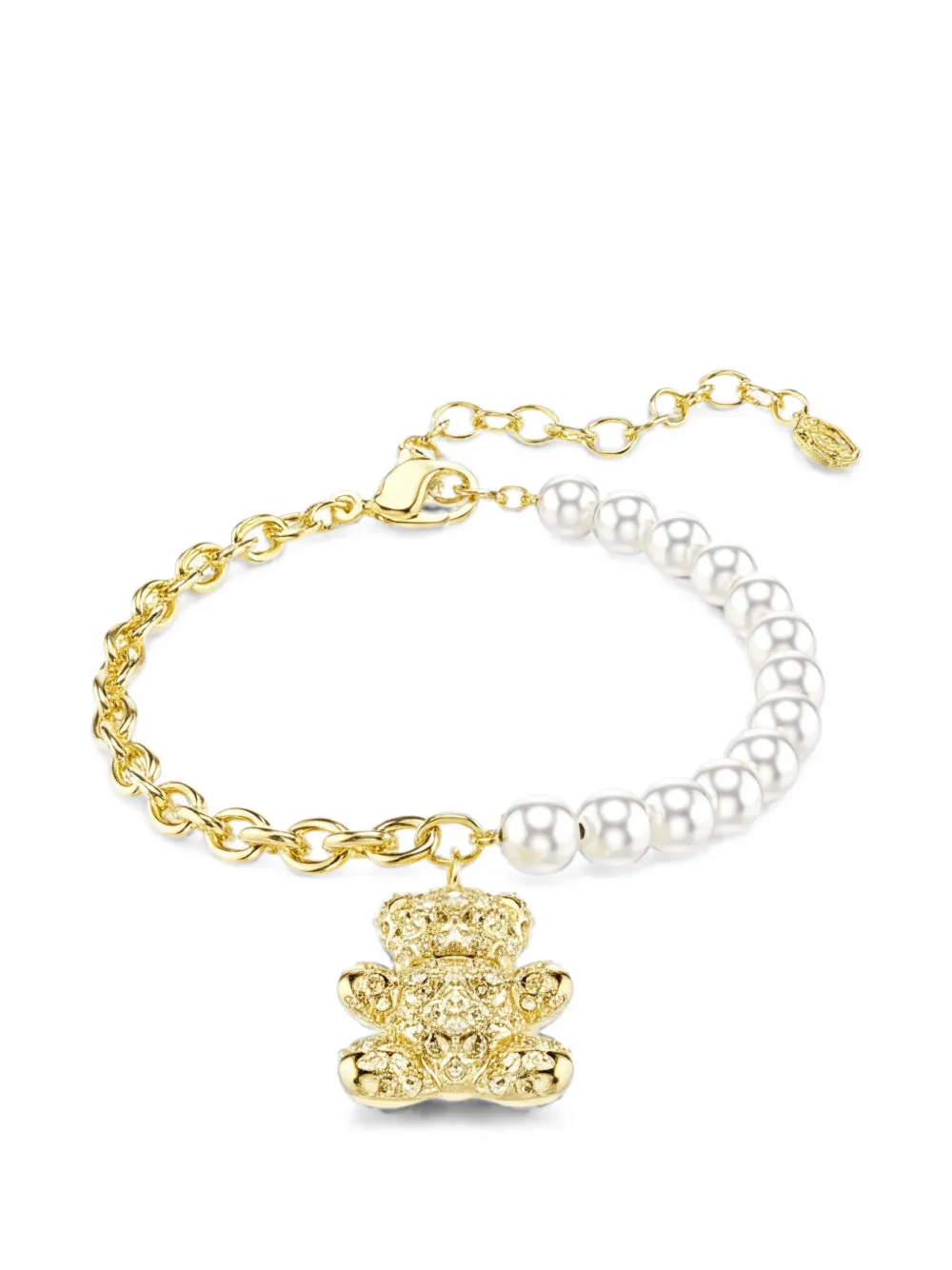 Swarovski Idyllia pearl-embellished bracelet - Oro