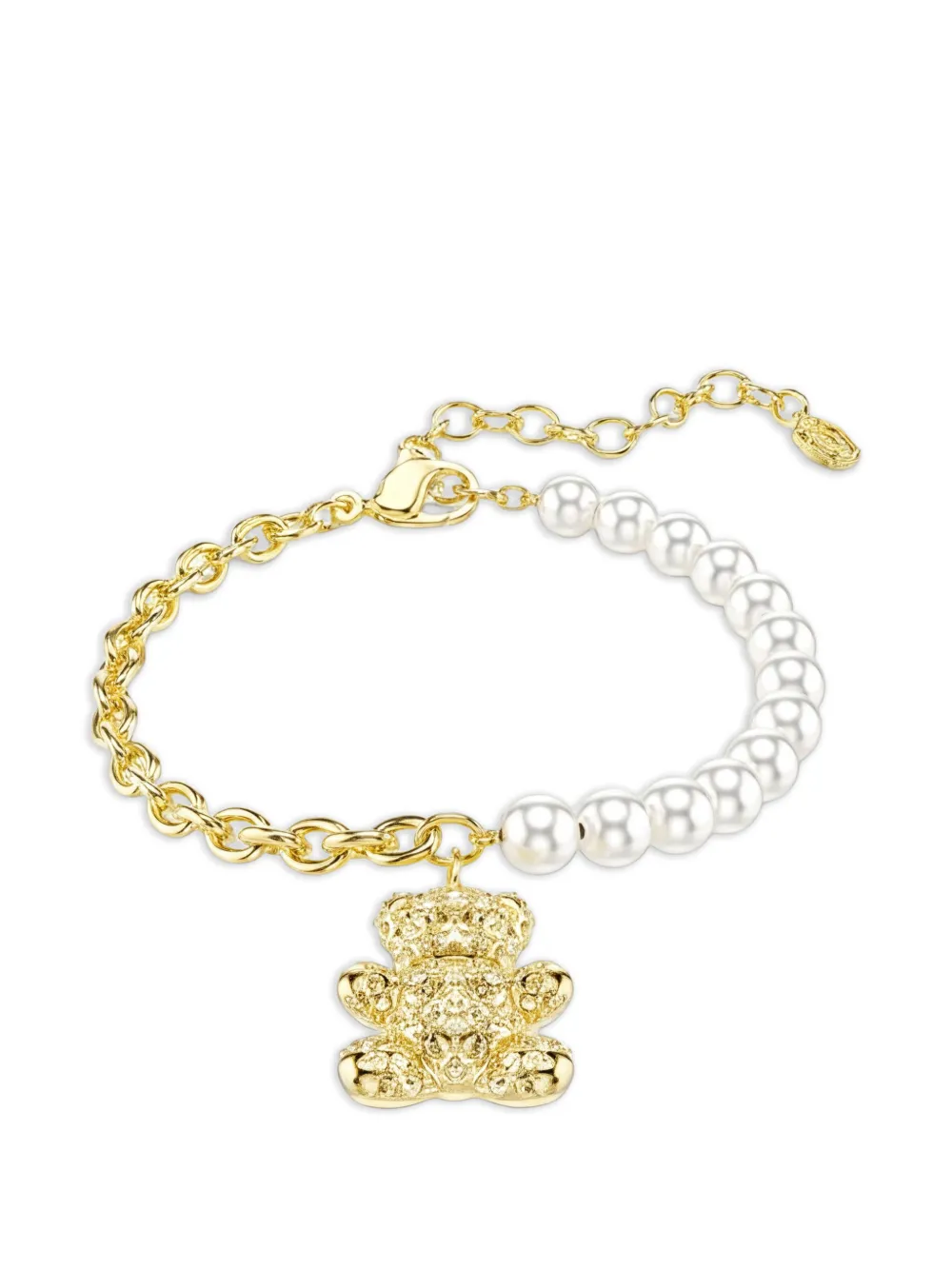 Swarovski Idyllia pearl-embellished bracelet - Oro