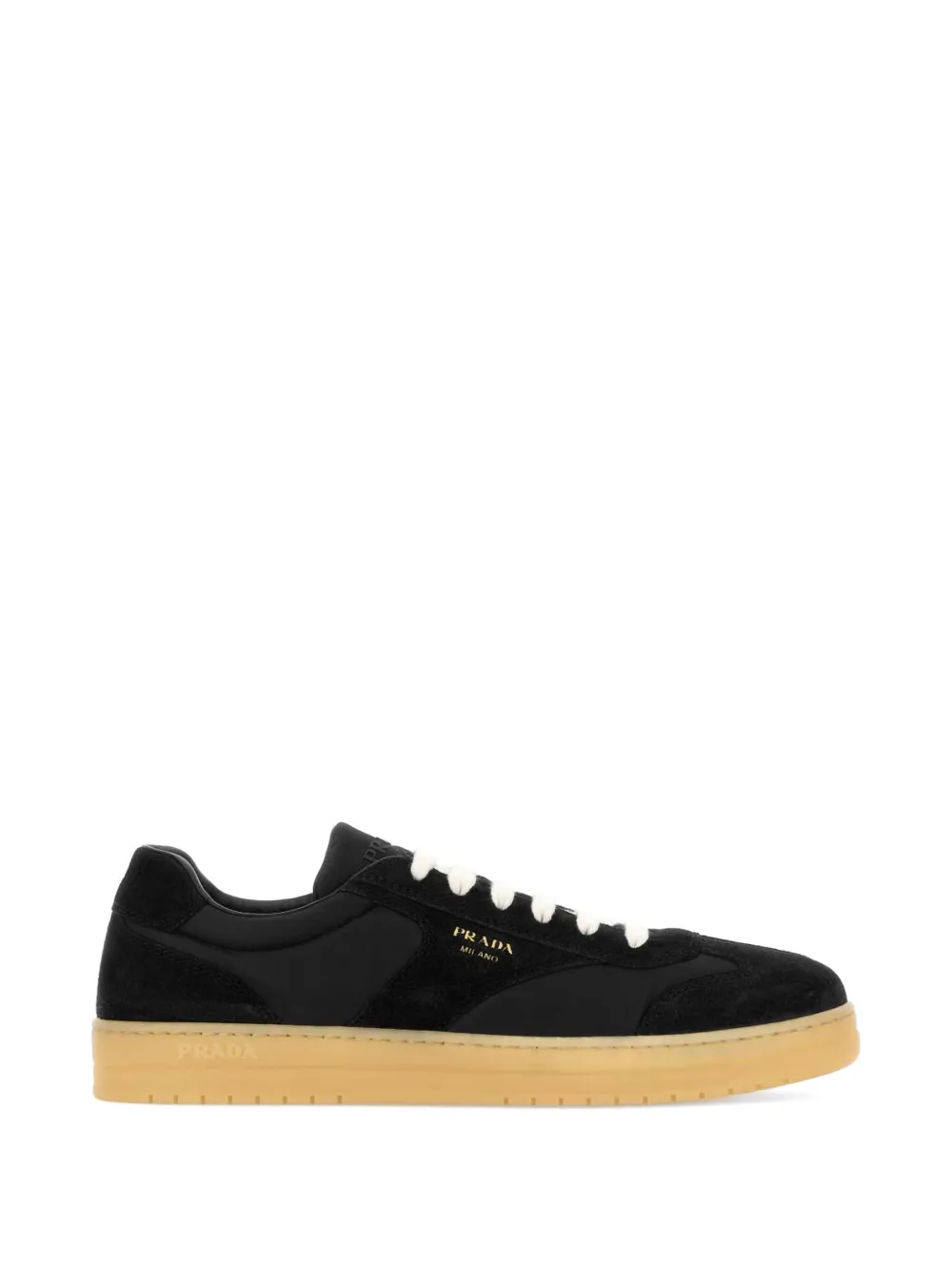Prada suede sneakers - Schwarz
