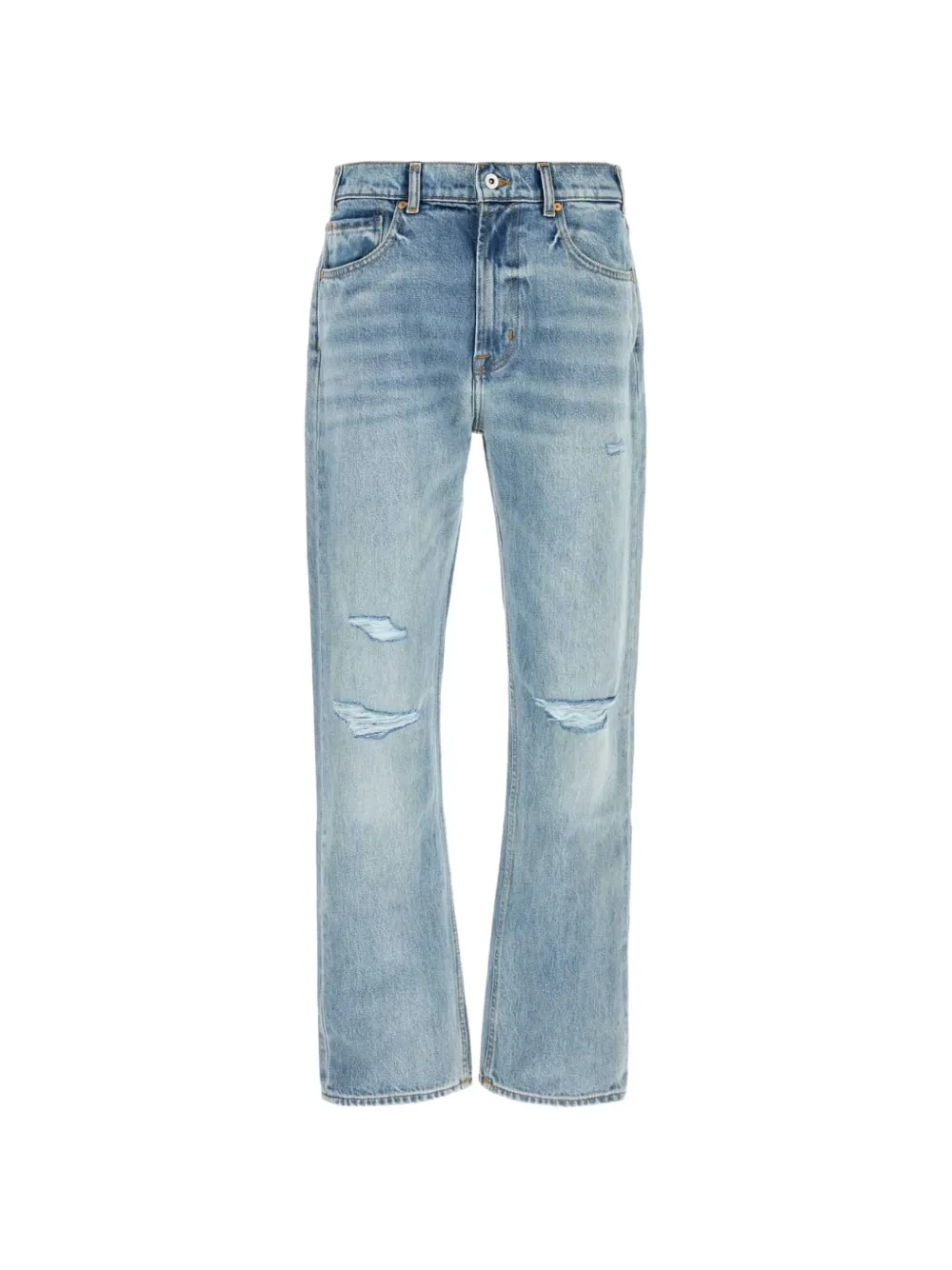 7 For All Mankind distressed denim jeans - Blu