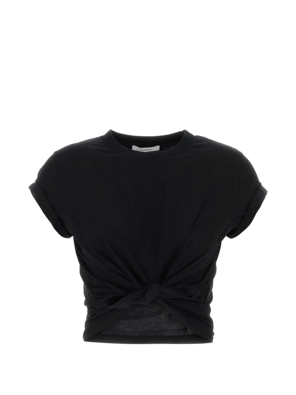 Givenchy bow tie T-shirt - Nero