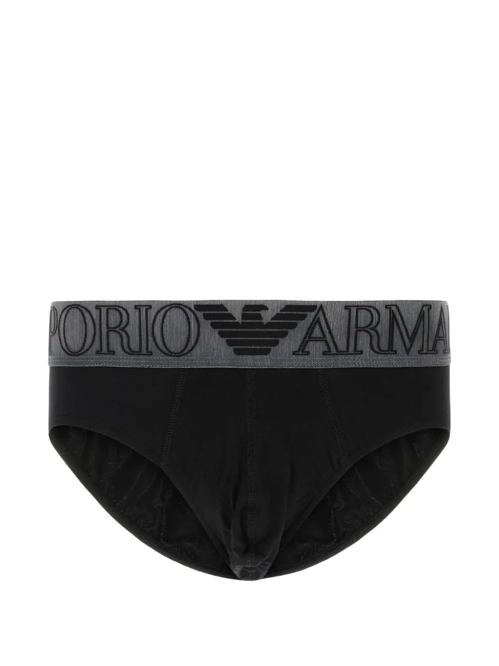 Emporio Armani Slip con vita elasticizzata - Nero