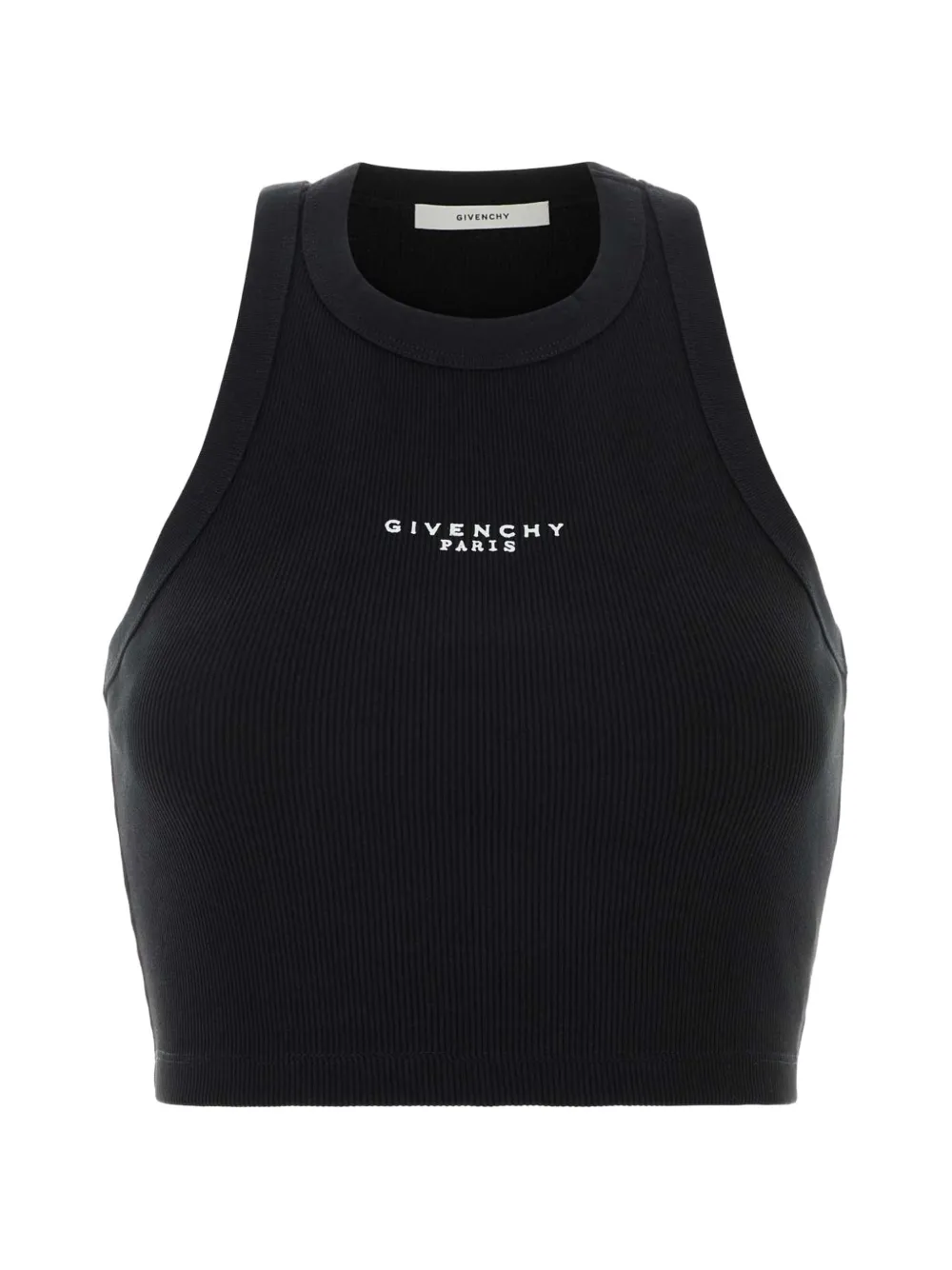 Givenchy ribbed cropped top - Nero