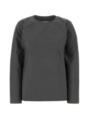 トップス LEMAIRE LONG SLEEVE SECOND SKIN TOP LEMAIRE long-sleeve T-shirt | Blue | FARFETCH CA