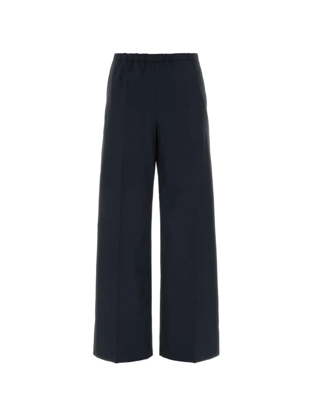 Moncler Katoenen palazzo broek Blauw