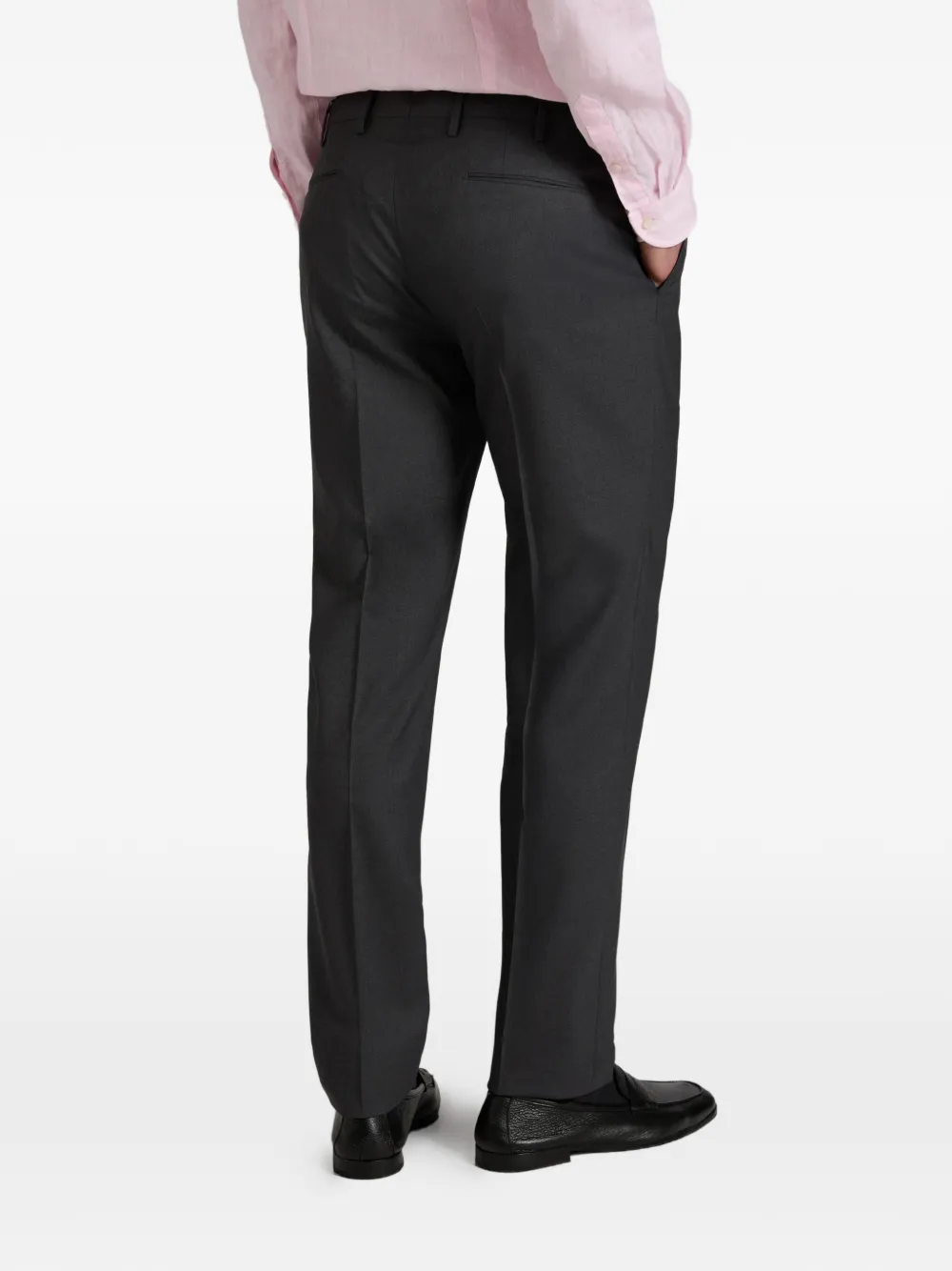 slowear Broek van scheerwol Grijs