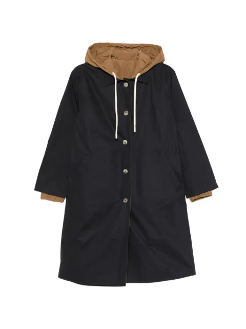 Herno buttoned hooded coat