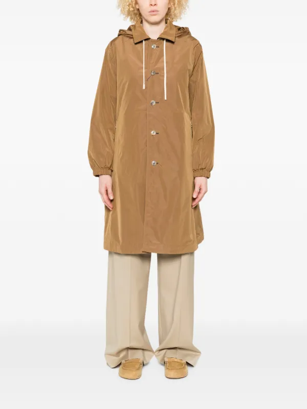 Herno フーデッドコート | ブルー | FARFETCH JP