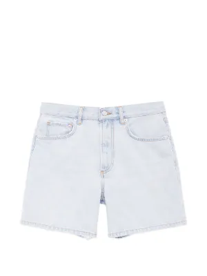 GANNI バイカラー デニムショーツ | グリーン | FARFETCH JP