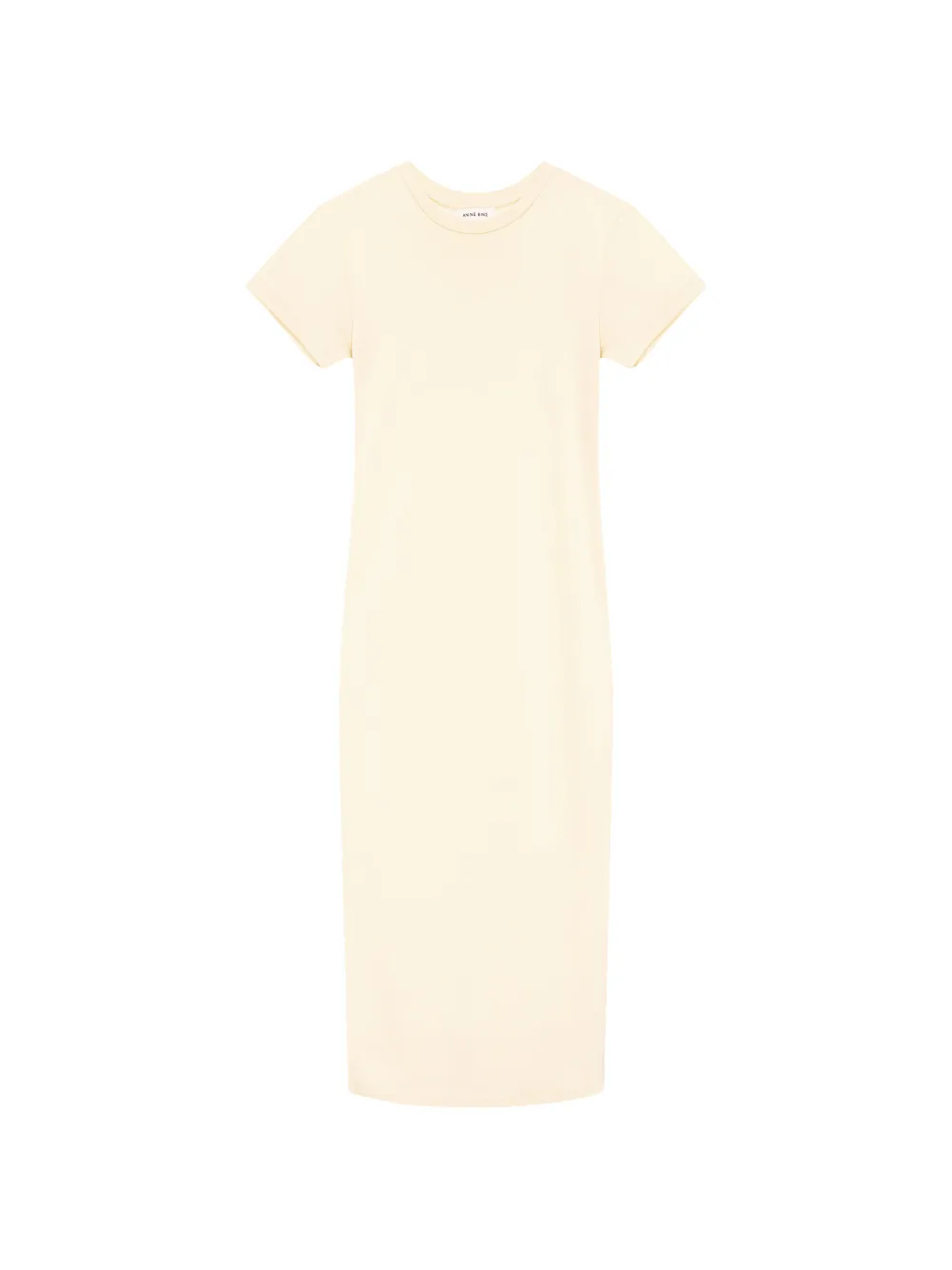 ANINE BING Wynne short-sleeved midi dress - Giallo