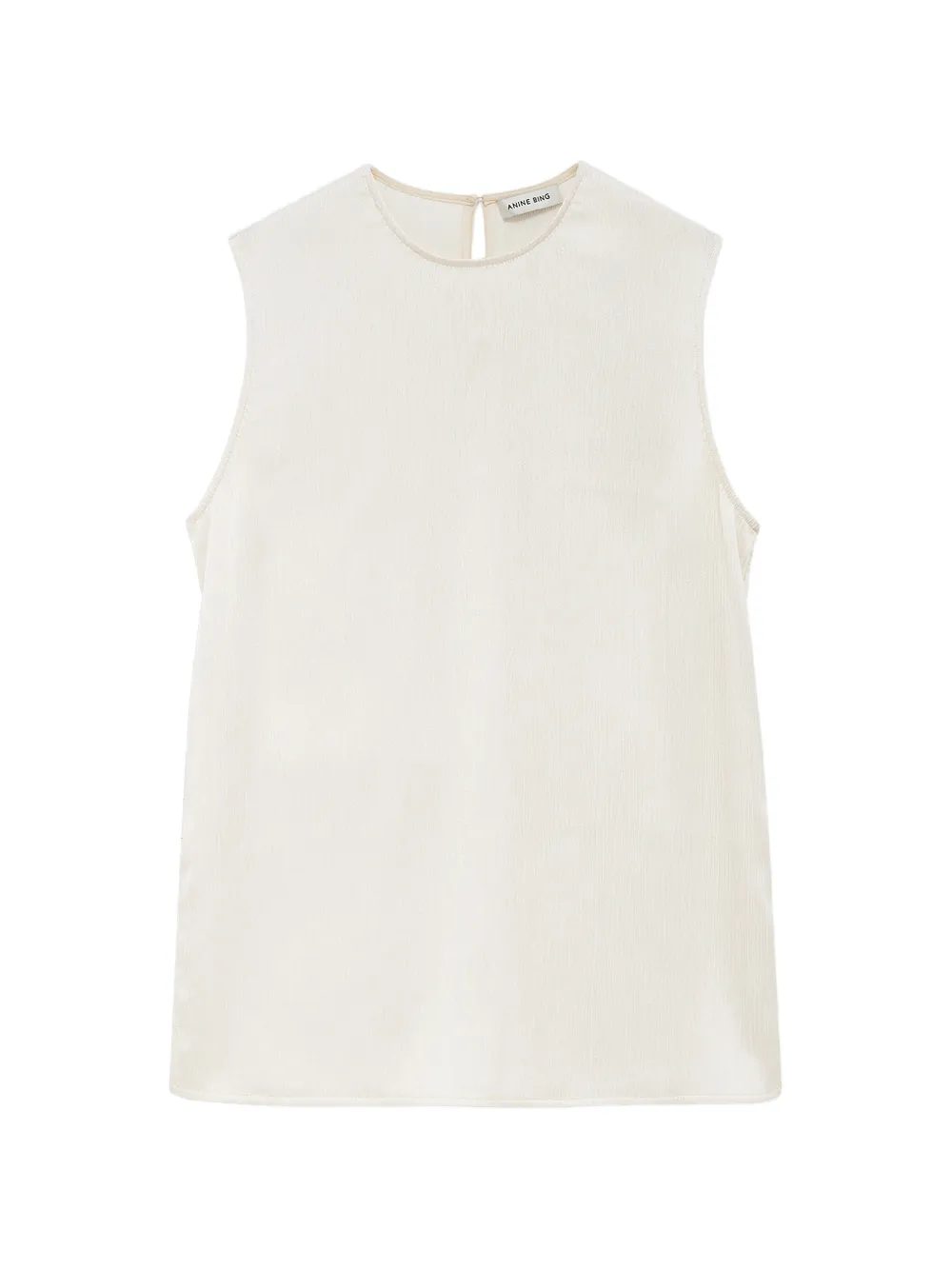 ANINE BING Malia sleeveless top - Toni neutri