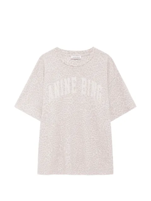 ANINE BING Cade leopard-print T-shirt
