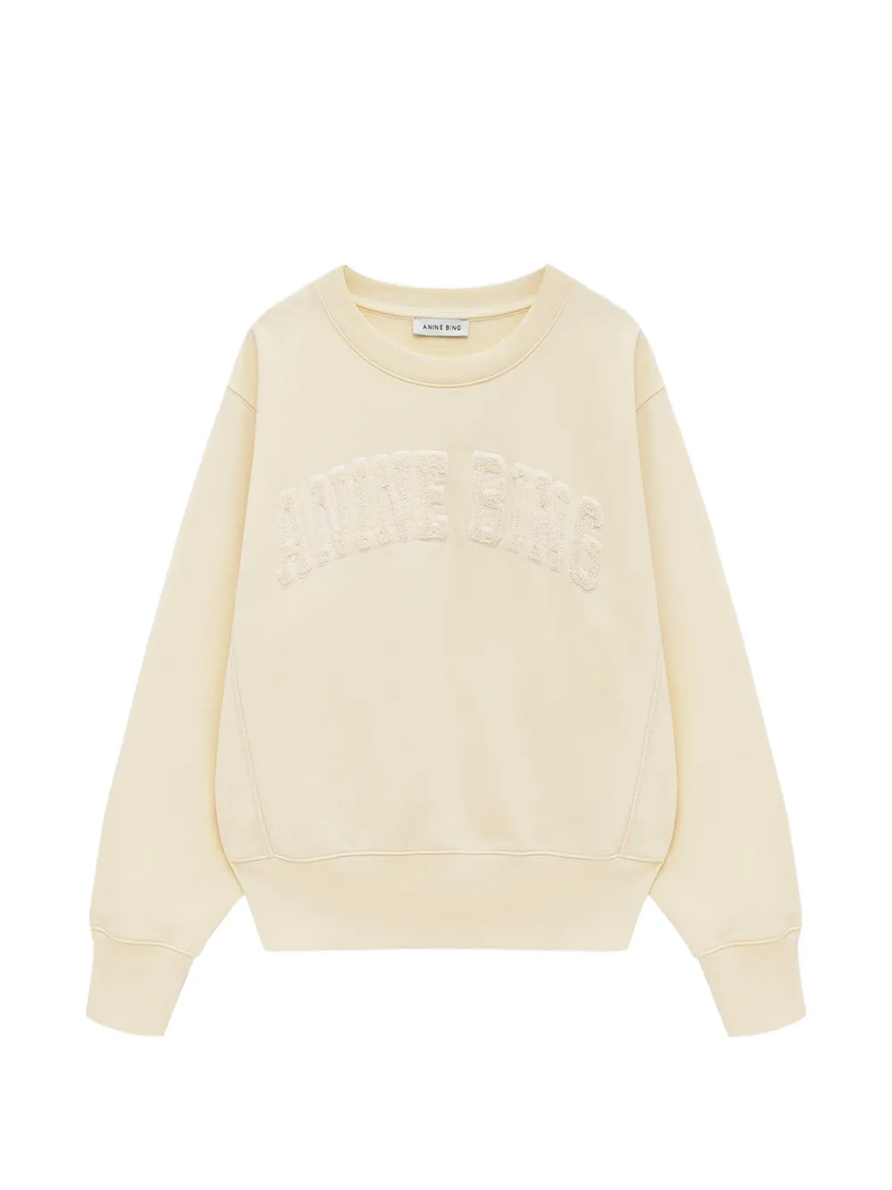 ANINE BING Harry logo-detail sweatshirt - Giallo