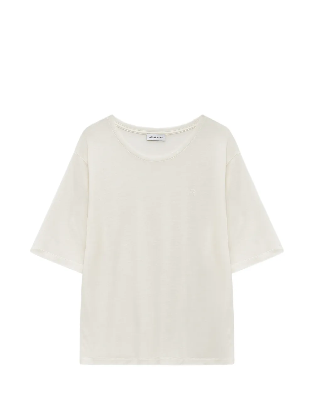 ANINE BING Margo short-sleeved T-shirt - Toni neutri