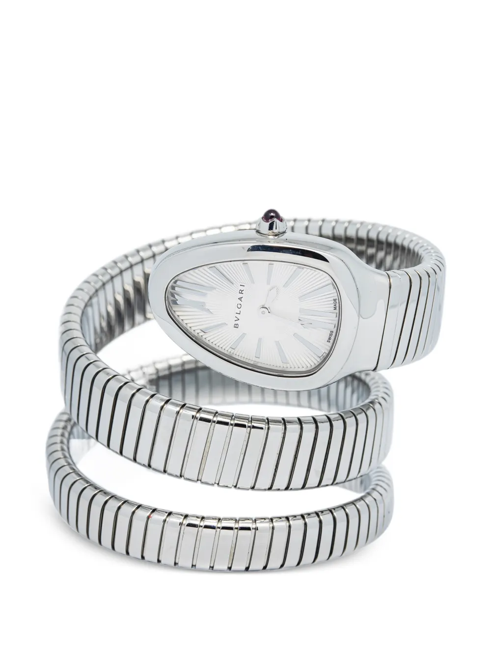 Bvlgari Pre-Owned Serpenti Tubogas 35mm watch - Bianco