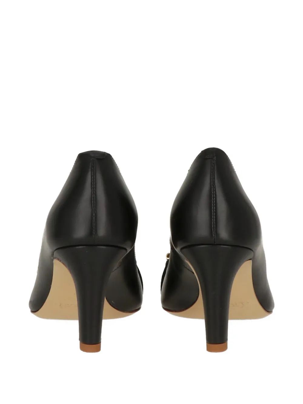 Tod's buckle leather pumps Zwart