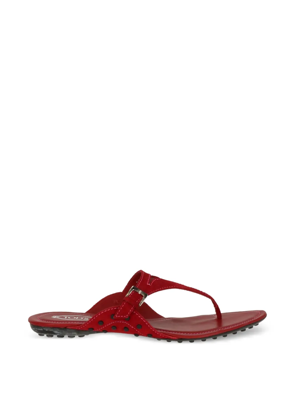 Tod's Gommino buckle-fastening sandals Rood