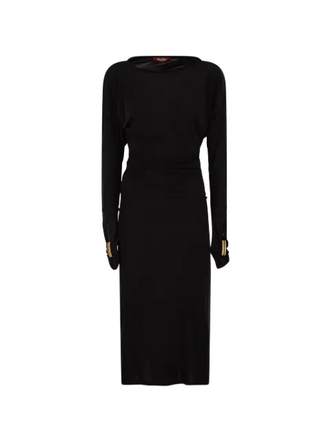 Max Mara draped midi dress