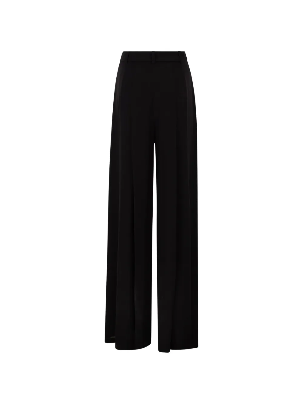 Max Mara Broek met kwastje en ceintuur Zwart